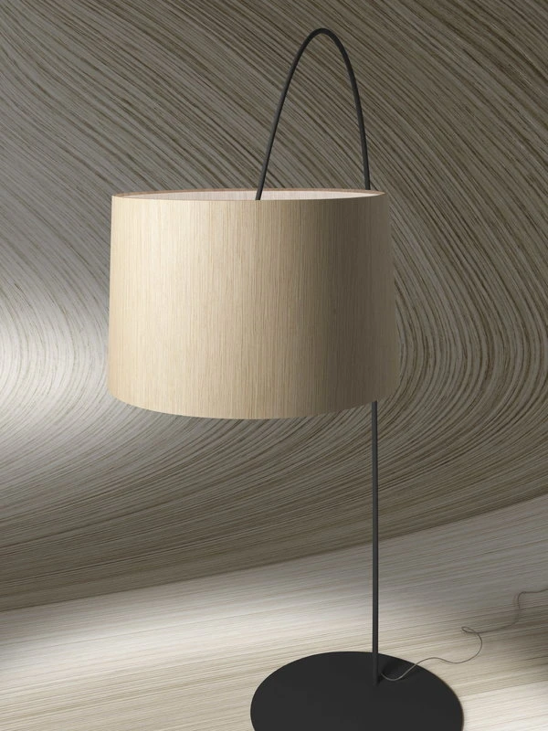 Foscarini Twiggy Wood Lattiavalaisin, Musta - Image 2