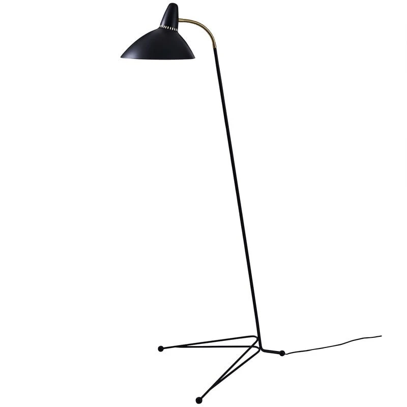 Warm Nordic Lightsome Lattiavalaisin, Musta