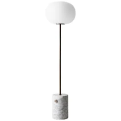 MENU JWDA Lattiavalaisin, Valkoinen Marmori - Pronssattu Messinki