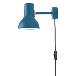 Anglepoise Type 75 Mini Seinävalaisin Johdolla, M. Howell Ed., Saxon Blue