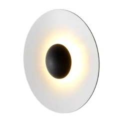 Marset Ginger 32C Seinä-/kattovalaisin, Musta - Valkoinen