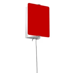 Nemo Lighting Applique à Volet Pivotant Seinävalaisin, Punainen